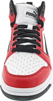 Produktbild von Puma Rebound V6 Mid Jr 3938310003 (4.5/white-black-red)