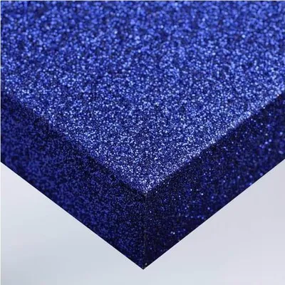 Produktbild von DIMEXACT - DIMEXACT Glitzernde nachtblaue Kleberolle 122 cm x 10 Meter -122 cm x 10 m - en Rouleau
