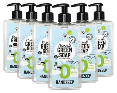 Produktbild von MARCEL'S GREEN SOAP Handseife 0% 500ml x 6 Multipack