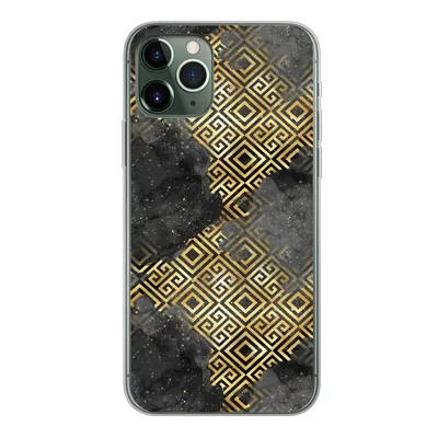 Produktbild von MuchoWow® Handyhülle Schutzhülle Hülle für iPhone 11 Pro Gold - Marmor - Muster Silikon Softcase Handy Hülle - Handy