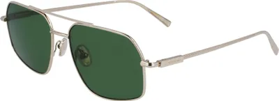 Produktbild von Salvatore Ferragamo SF313S LIGHT GOLD/GREEN 58/17/145 Uni Sonnenbrillen