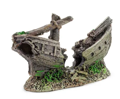 Produktbild von Happet Aquarium Ornament 409D Schiff 10,5 cm