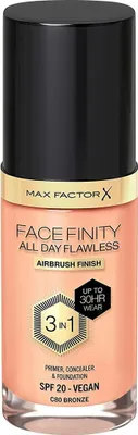 Produktbild von Max factor FACEFINITY 3IN1 Grundierung, Abdeckstift & Foundation #80-bronze 30 ml