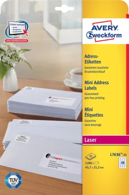 Obrázok produktu pre Avery Zweckform L7636