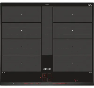 Produktbild von Siemens EX651LYC1F, Schwarz, Integriert, Zonen-Induktionskochfeld, Glaskeramik, 4 Zone(n), 4 Zone(n)