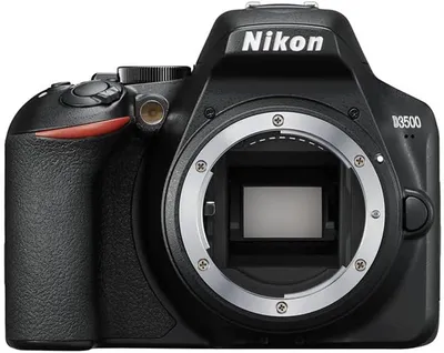 Produktbild von Nikon D3500 24,2 Megapixel DSLR-Kamera, Full HD Video, 23,5 x 15,6 mm CMOS-Sensor, 7,62 cm (3 Zoll) Display, YES