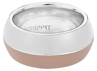 Produktbild von Esprit Damen Ring Edelstahl Marin 68 beige / weiss ESRG11563B, Ringgröße:53 (16.8 mm Ø)