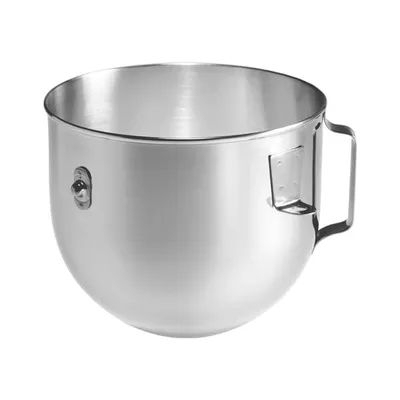 Produktbild von KitchenAid 5K5A2SB, Schüssel, 4,7 l, Edelstahl, Edelstahl, Edelstahl, 4,8 l