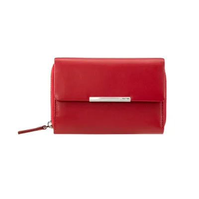 Produktbild von Maitre Damen Portemonnaie Kombibörse mit Druckknopf Leder Red