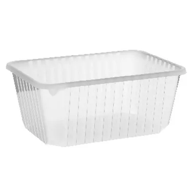 Produktbild von 250x Rechteckschalen klar 1200 ml (PP)