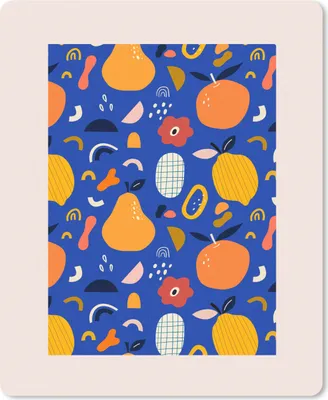 Produktbild von MuchoWow® Mauspad Mousepad Lebensmittel - Obst - Blume - Rosa - Zitrone 19x23 cm - Mousepads - Maus Mat - Pad - Mausunterlage - Mauspads - Spielen