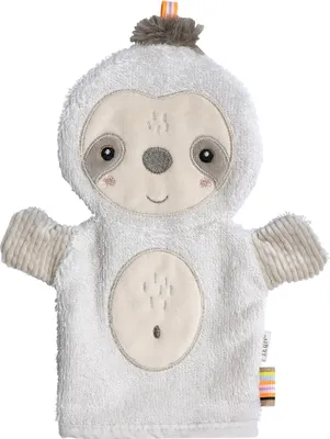 Produktbild von Waschhandschuh Faultier - Waschlappen mit Tiermotiv