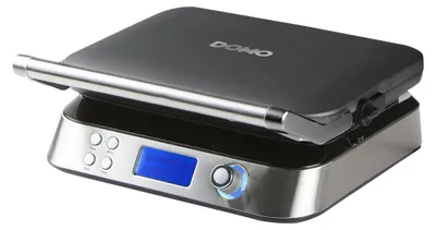 Zdjęcie produktu dla Domo DO9219W, 2 gof., Kwadrat, Stal nierdzewna, 1600 W, 360 mm, 172 mm
