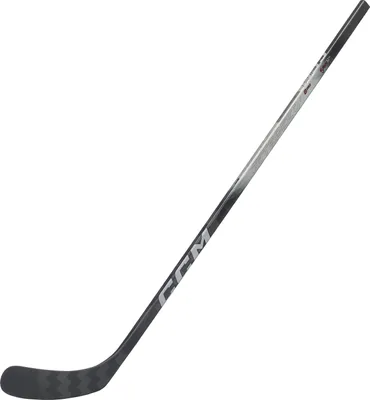A hockey stick is shown against a white background.