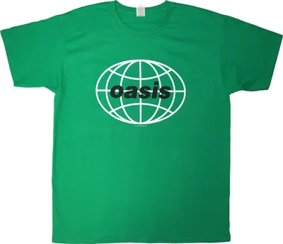 Produktbild von Oasis - "1998 World Tour - Mexico City" T-Shirt für Herren/Damen Uni RO13852 (M) (Grün)
