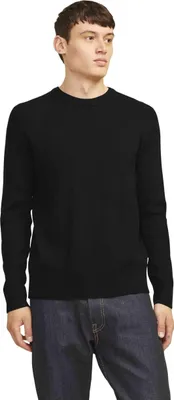 Obrázek produktu pro Jack & Jones 12257771_2161.60, Černá, S, Kulatý límec, Dlouhý rukáv, 1 kusů