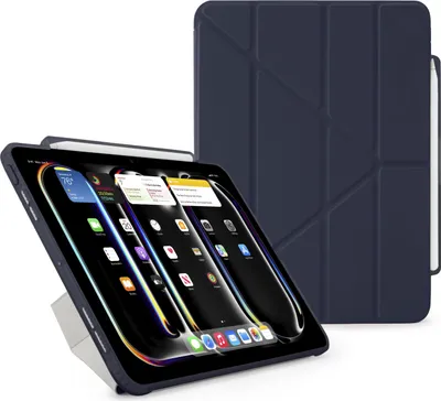 Produktbild von Pipetto Origami No3 Pencil Case iPad Pro 11  M4/M5 Dark Blue