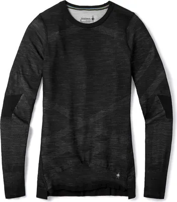 Immagine prodotto di Maglia a maniche lunghe da donna Smartwool Intraknit Merino 200, colore nero/bianco, taglia XS