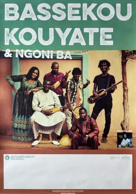 Obrázok produktu pre Bassekou Kouyate & Ngoni Ba - PLAGÁT - 60x84 cm
