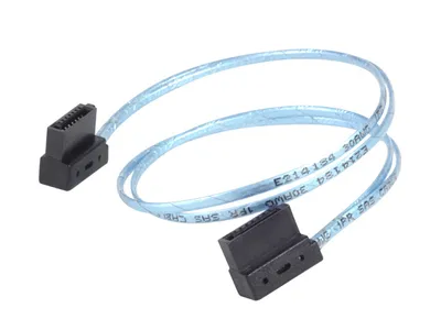 Produktbild von Silverstone CP11, 0,5 m, SATA III, Männlich/Männlich, Schwarz