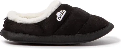 Produktbild von NUVOLA. Hausschuhe für Herren Damen rutschfester Sohle warm gepolstert  bequem schwarz 40-41 - UNVEL