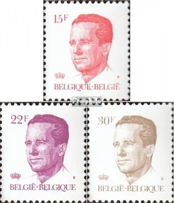 Produktbild von Briefmarken Belgien 1984 Mi 2176-2178 (kompl.Ausg.) postfrisch König Baudouin