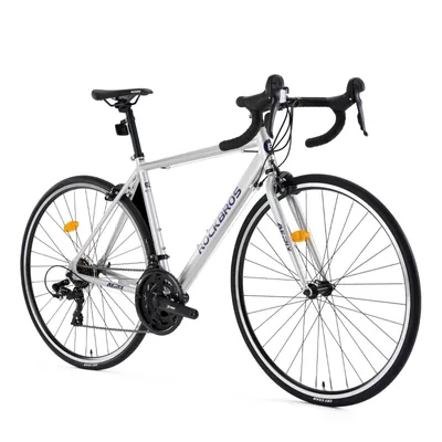 Produktbild von ROCKBROS AERIX -Rennrad 700C Aluminium mit 2x8-Gang Shimano Felgenbremsen Grau M(500MM)