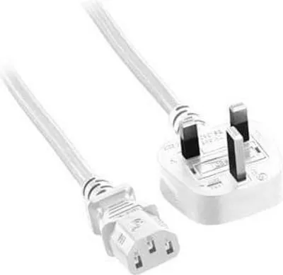 Obrázek produktu pro MicroConnect PE090420W Přenosový kabel bílý 2 m G-zástrčka C13-spojka