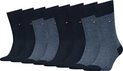 Obrázok produktu pre TOMMY HILFIGER 4 páry pánskych ponožiek Birdseye