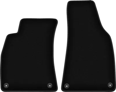 Immagine prodotto di Wielganizator Tappetini anteriori in velluto per Seat Exeo (2008-2015, berlina, station wagon) neri, set 2 pz, con fissaggi
