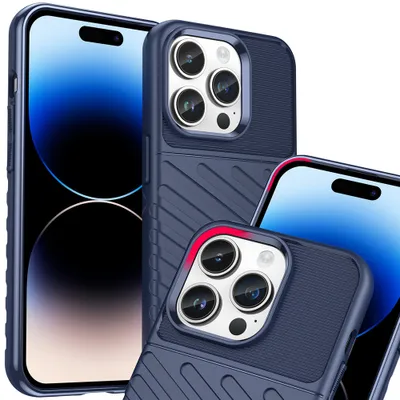 Zdjęcie produktu dla Thunder Case Etui Iphone 14 Pro Pancerny Pokrowiec Niebieski