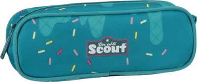 Immagine prodotto di Scout zaino della scuola Basic Neo Set 4 -pezzi Happy Confetti petrolio