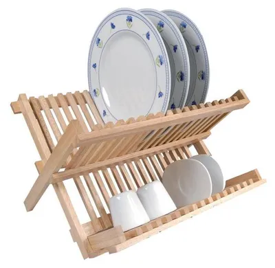 Image de Egouttoir pliable cadre en bois - Metaltex - 69043410080 -