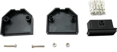 Produktbild von OBD Adapter OBD 2 16 pin Buchse Anschluss Kabel in Schwarz für Auto Diagnose