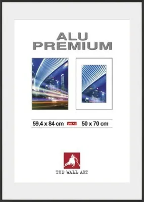 Produktbild von Bilderrahmen Alu Duo schwarz 59,4x84 cm (DIN A1)