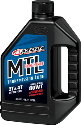 Produktbild von Maxima Mtl-r 2t 10w40 80wt 1l Automatikgetriebeöl Durchsichtig Durchsichtig One Size