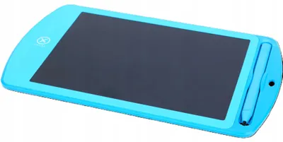 Produktbild von Elektronische LCD Zeichentafel für Kinder, blau, 25,5 x 14,5 cm
