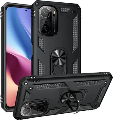 Produktbild von Outdoor Schutz Hülle für Xiaomi Redmi 12C Armor Case Cover Handyhülle Bumper Panzerhülle Schwarz
