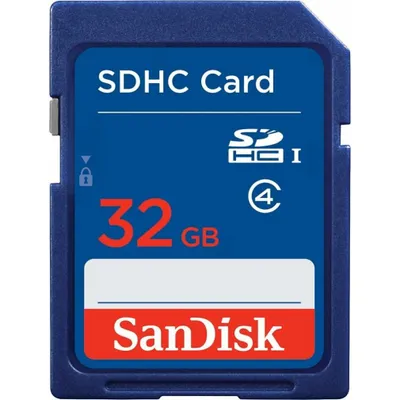 Produktbild von SanDisk SDSDB-032G-B35 memoria flash 32 GB SDHC