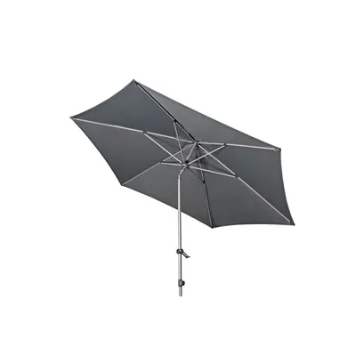 Produktbild von Doppler Expert Auto Tilt ø 320 cm Sonnenschirm 6 Farbvarianten Mittelmastschirm 434441 840 Anthrazit