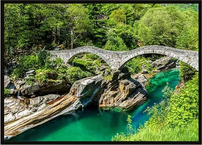 Image de Image Poster dans un cadre 43x33 cm Suisse P932