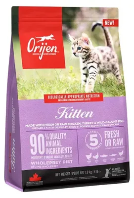 Zdjęcie produktu dla Orijen 0064992718862, Kocięta, Ryba, Drób, 1,8 kg