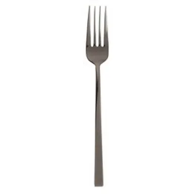 Image de Fourchette de service Sambonet S0451 Linea Q, acier inoxydable/PVD noir