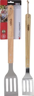 Produktbild von Grillspatel aus Edelstahl, Holz, 46 cm