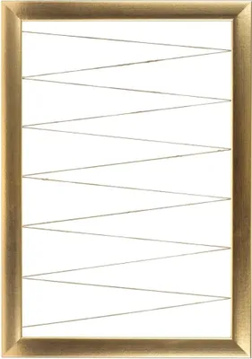 Produktbild von FC Fotohalter Pinnwand Gold Neo Collage Line FC 53G  Bilderrahmen inklusive CLAMARO , Größe:45x65cm (Hochformat)