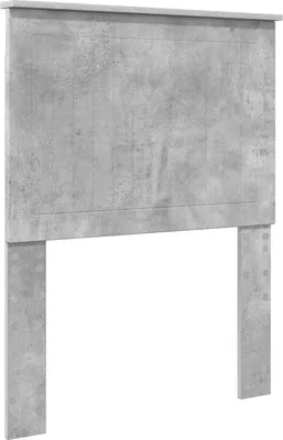 Produktbild von vidaXL Kopfteil mit Kopfteil Beton Grau 75 cm Holzwerkstoff