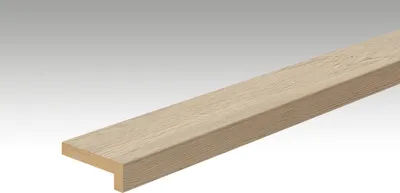 Produktbild von MEISTER Echtholzfurnier-ummantelte Profile Winkelabdeckleiste 2380 x 22 x 60 mm 20143 Eiche weiß