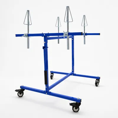 Produktbild von BITUXX Felgenlackierständer bis 100 kg - Mobiler Felgenständer für 4 Felgen MS-20007