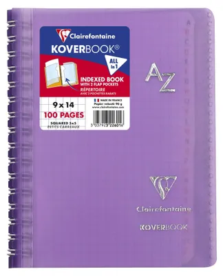 Produktbild von Clairefontaine 322601C, 100 Seiten, 90 mm, 140 mm, 1 Stück(e), Frankreich