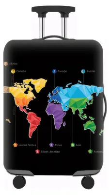 Imagen del producto de Funda elástica para maleta, lavable, talla S (46-81 cm), protección para maletas